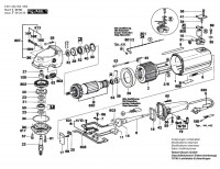 Bosch 0 601 332 461 Angle Grinder 240 V / GB Spare Parts